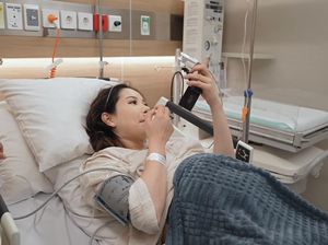 Momen Centil Alyssa Daguise di Tengah Lahiran, Santai Makeup saat Pembukaan 5