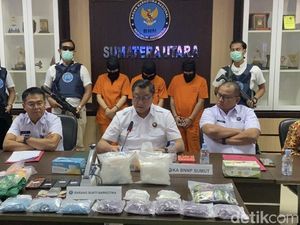 BNN Tangkap Pasutri Jadi Bandar Narkoba di Medan, 2 Kg Sabu-6 Ribu Ekstasi Disita