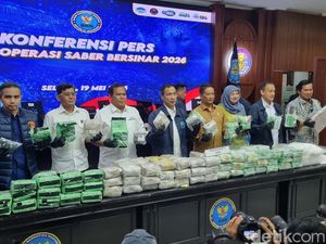 BNN Ungkap Sejumlah Kasus Narkoba Senilai Rp 211,4 M, 31 Tersangka Dijerat