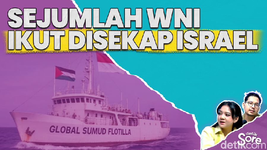 Video: Ikut Dalam Misi Kemanusiaan Global Sumud Flotilla, 5 WNI Ditangkap Israel