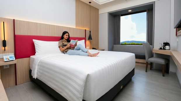 Dok: Archipelago Hotels fave+ hotel Lampung Deluxe Room. Foto Dok: Archipelago Hotels