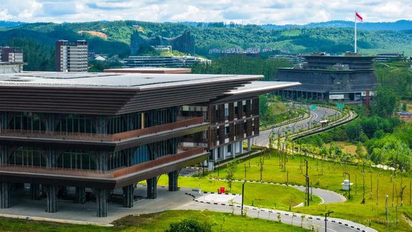 Rampung! Potret Terbaru Istana Wapres di IKN, Gibran Siap Ngantor?