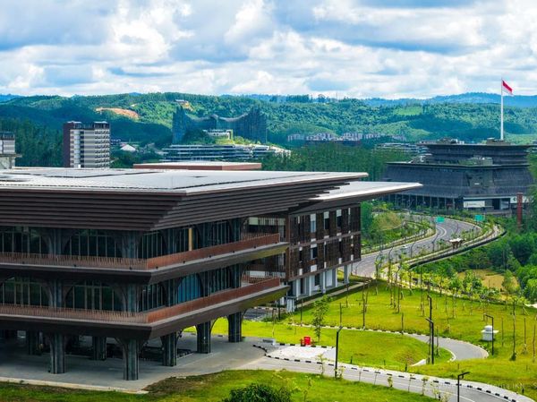 Rampung! Potret Terbaru Istana Wapres di IKN, Gibran Siap Ngantor?