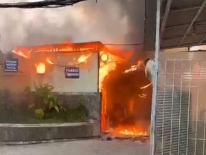 Kantin dan Koperasi RSM Ahmad Dahlan Kediri Kebakaran