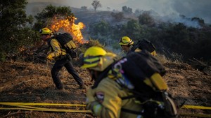 Kebakaran Sandy Fire Mengganas di California, Ribuan Warga Dievakuasi