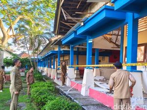 Atap SMAN 7 Mataram Ambruk, Gubernur NTB Sebut Bantuan Terkendala Kasus Hukum
