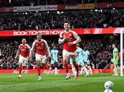 Rincian Menit Gol Arsenal di Liga Champions
