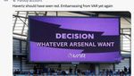 Meme Arsenal Diolok-olok Jadi Tim Juara PGMOL