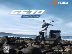 Yadea Luncurkan Motor Listrik Baru GS70, Harga Rp 21 Jutaan