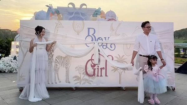 Potret Gender Reveal Selebgram Nanda Arsyinta, Digelar Meriah Undang Mahalini