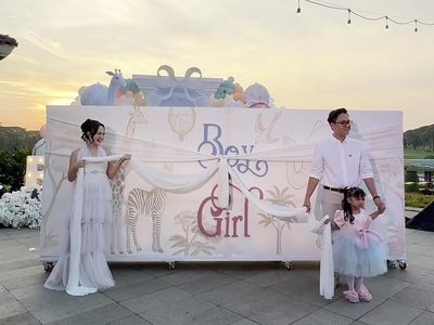 Potret Gender Reveal Selebgram Nanda Arsyinta, Digelar Meriah Undang Mahalini