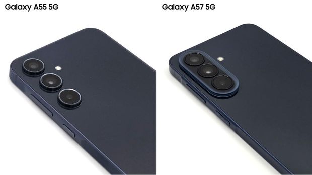 perbandingan samsung galaxy a57 vs a55