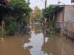 Perumahan di Depok Sempat Terendam Banjir 70 Cm, Kini Sudah Surut
