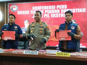 Polisi Sebut Pecatan TNI AU Bawa 80 Ekstasi Berperan sebagai Bandar
