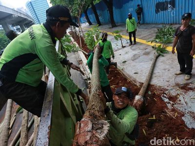 Revitalisasi Pedestrian Rasuna Said Dikebut Jelang HUT Jakarta