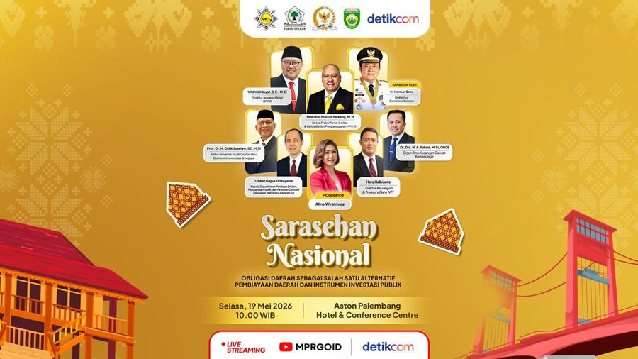 Bahas Obligasi Daerah di Sarasehan Nasional MPR RI