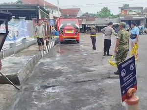 Sore Mencekam Saat Motor Tiba-tiba Terbakar di SPBU Tasikmalaya