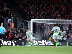 Bournemouth Vs Man City: The Citizens Tertinggal 0-1 di Babak I