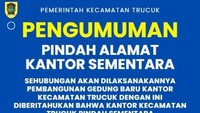 Bangun Gedung Baru, Pelayanan Kantor Kecamatan Trucuk Klaten Pindah Sementara