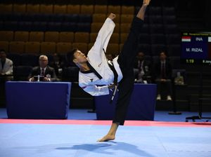 M Rizal Sukses Amankan Tiket Taekwondo Indonesia ke Asian Games 2026!