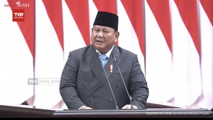 Prabowo di Rapat Paripurna DPR: Perbaiki Kondisi Kehidupan Guru Prioritas