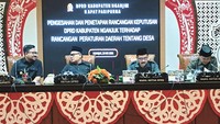 DPRD Nganjuk Sahkan Raperda Desa, Payung Hukum Pilkades-Perangkat