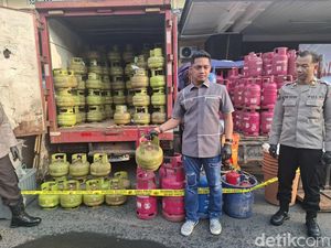 Gegara Bau Gas Seharian, Pengoplos LPG di Jogja Digerebek Polisi