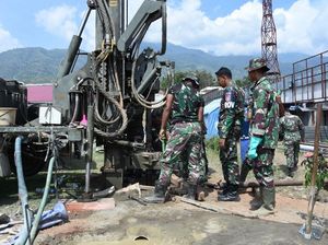 Satgas PRR Percepat Pembangunan Sumur Bor dan MCK bagi Penyintas
