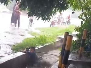 Heboh Bocah di Tidore Terbawa Arus Drainase saat Banjir, Basarnas Bantah