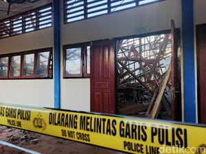 Penyebab Atap SMAN 7 Mataram Roboh Terungkap, Perbaikan Ditaksir Rp 400 Juta