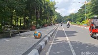 Pemkot Mataram Gelontor Rp 300 Juta untuk Percantik Jalan Adi Sucipto