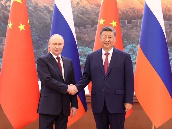 Vladimir Putin Disambut Hangat di Beijing, Bertemu Xi Jinping