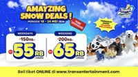 Promo Amayzing Deals Trans Snow World Bekasi Bikin Main Salju Jadi Lebih Hemat