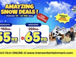 Promo Amayzing Deals Trans Snow World Bekasi Bikin Main Salju Jadi Lebih Hemat
