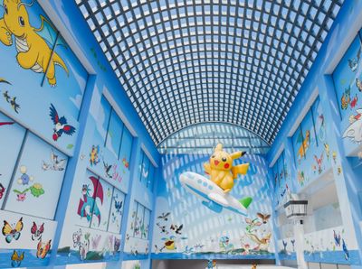 Kawaii! Potret Bandara Bertema Pokemon Pertama di Dunia