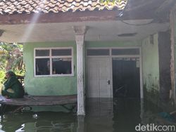 Banjir di Desa Polokerto Pasuruan Belum Surut Sejak Rabu