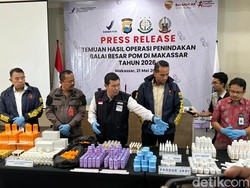 Wanita di Makassar Produksi Skincare Ilegal di Rumah, Cuan Rp 65 Juta Sepekan