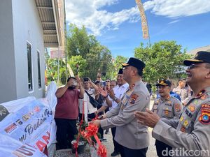 Jelang Hari Bhayangkara, Polda Babel Bedah Rumah Warga di Pangkalpinang