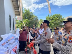 Jelang Hari Bhayangkara, Polda Babel Bedah Rumah Warga di Pangkalpinang