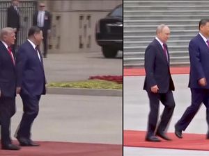 Video: Membandingkan Sambutan untuk Trump vs Putin saat Bertemu Xi Jinping