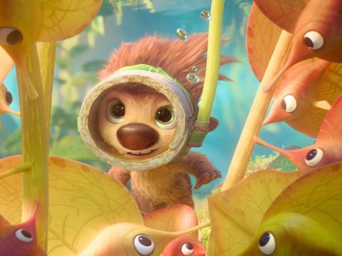 Ollie si pookoo kecil dalam film Swapped. Cr: Skydance Animation/Netflix © 2026