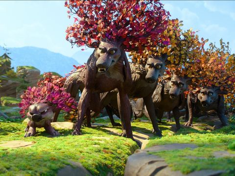 Karakter Tree Wolf dalam film Swapped (2026). (Netflix/Skydance Animation)