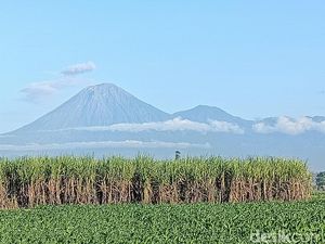 Gunung Semeru 2 Kali Luncurkan Lava Pijar Sejauh 2 Kilometer