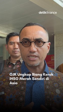Video OJK Ungkap Biang Kerok IHSG Merah Sendirian di Asia