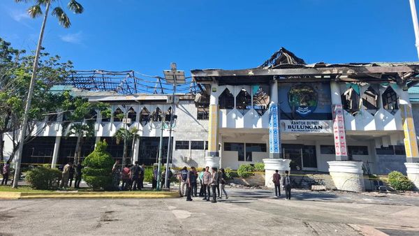 Melihat Kondisi Kantor Bupati Bulungan Pascakebakaran