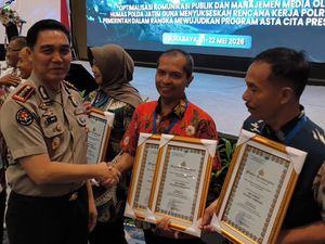 Humas Polresta Sidoarjo Raih 2 Penghargaan Rakernis Bidhumas Polda Jatim