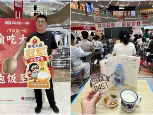 Kocak! Lomba Makan Diam-diam di Kelas Ini Hadiahnya Sebutir Beras Emas