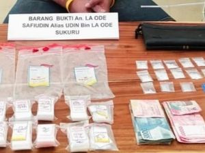 Oknum ASN di Muna Nyambi Jadi Kurir Narkoba Ditangkap, 12 Gram Sabu Disita