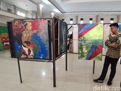 Saujana Kala, Upaya Seniman Ciamis Bingkai Sejarah Lewat Lukisan