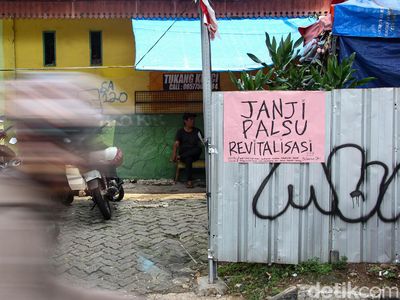 Pasca Kebakaran, Pedagang Taman Puring Resah Pasar Akan Jadi Taman Difabel